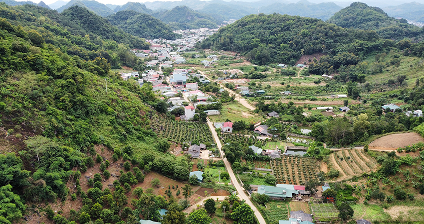 Lô đất diện tích 516m2 Đường Nguyễn Trãi, Bản Bó Cón, P.Chiềng An, Tp Sơn La