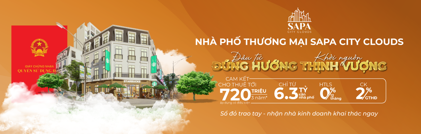 Nhà Phố Thương Mại Sapa City Clouds