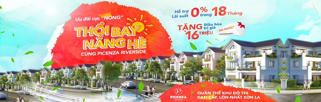 Khu Đô Thị Picenza Riverside sơn La